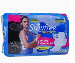 STAYFREE SECURE COTTONY SOFT  WINGS XL